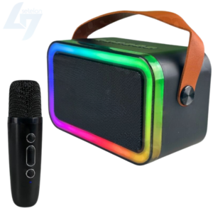 CAIXA DE SOM XTRAD COM MICROFONE 10W