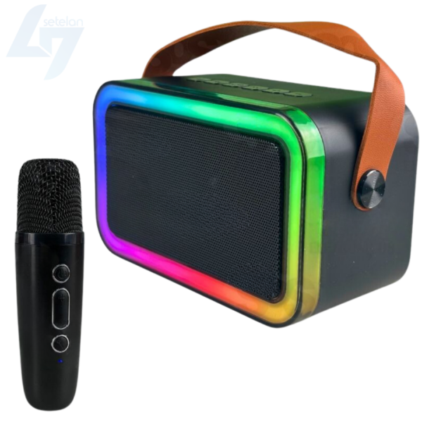 CAIXA DE SOM XTRAD COM MICROFONE 10W